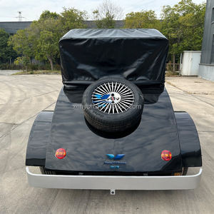 Voiture vintage classique électrique 72V avec structure en acier Q235B pour visiter 4 roues Garantie 1 an - Product Image 5