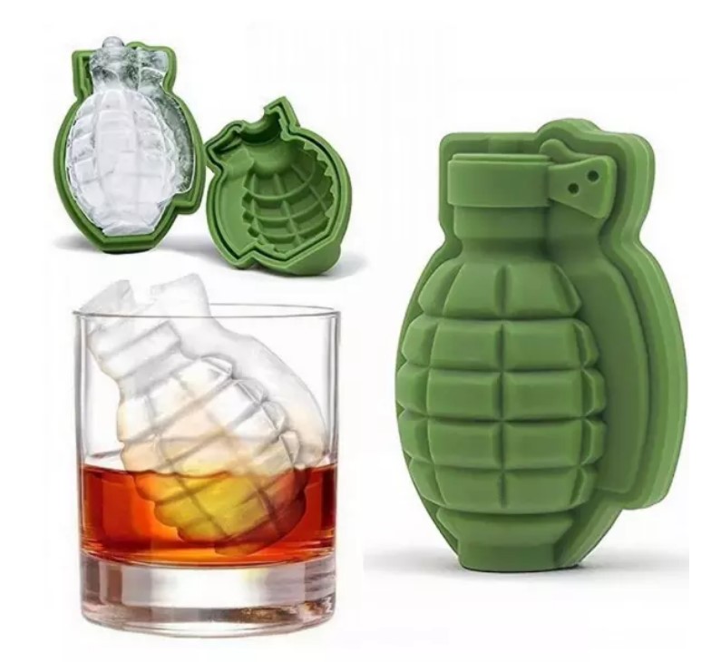 Силиконовые Новинка граната Форма Льдом Куба лоток Плесень Десерт Формы для шоколада