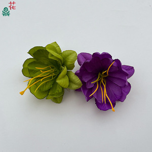 Fleurs artificielles de lotus des neiges en soie, réalistes, pour décoration de mariage - Product Image 3