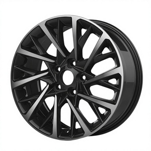 Rines de Aleación de Aluminio Fundido Ligeros de 16, 17 y 18 Pulgadas en Color Negro Hiperbrillante para Modificación de Sonata 5x114.3 ET 40-50 - Product Image 3
