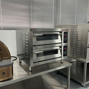 Four à <span class=keywords><strong>pizza</strong></span> commercial de grande capacité électrique durable de plate-forme de fabricant de <span class=keywords><strong>pizza</strong></span> d'acier inoxydable - Product Image 4