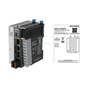 Inovance PLC AM500 Serisi Yüksek Performanslı Ethercat PLC Kontrol Cihazı AM521-0808TN PLC Endüstri Kontrolü için Inovance - Product Image 1