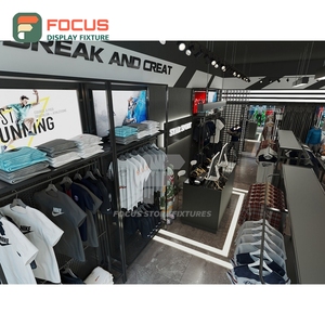 High Quality Store Project Lockable Commercial Furniture Space Planning Clothing Store - Product Image 4