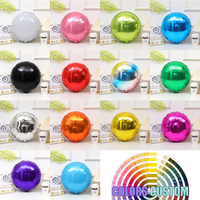 Ballon personnalisé promotionnel ballons de fête en gros accessoires décoratifs joyeux anniversaire Film aluminium 18 pouces ballons décor
