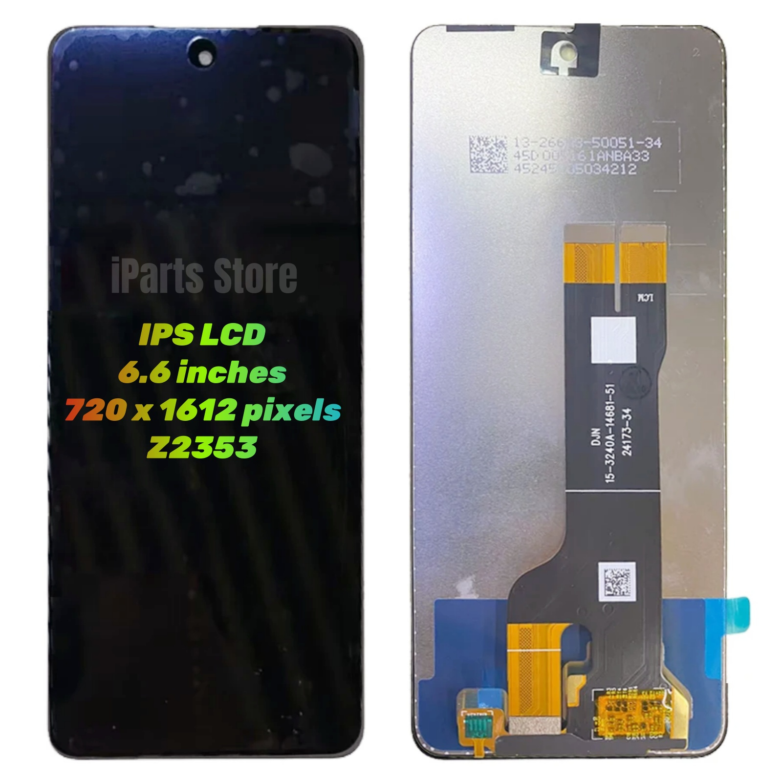 ZTE Nubia müzik Z2353 için IParts yedek yeni ekran LCD dokunmatik