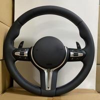 Volant BMW M chauffant avec vibrations, ACC, surpiqûres tricolores, palettes de changement de vitesse, multifonction, remplacement amélioré pour la plupart des modèles