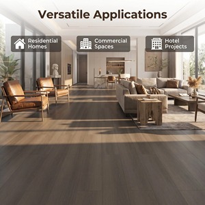 Plancher <span class=keywords><strong>stratifié</strong></span> brillant 8 mm E0 écologique |   Unilin Click Imperméable |   Commerciale et résidentielle |   OEM - Product Image 6