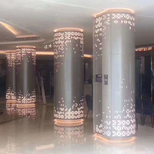 Techo <span class=keywords><strong>de</strong></span> aluminio perforado que transmite la luz para el vestíbulo <span class=keywords><strong>de</strong></span> un hotel, paneles <span class=keywords><strong>de</strong></span> techo <span class=keywords><strong>de</strong></span> aluminio luminosos artísticos personalizados - Product Image 5