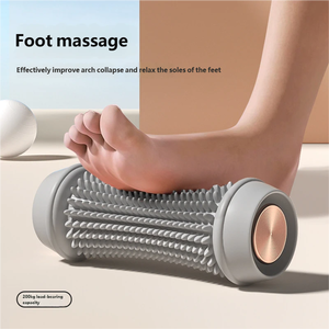 Yoga Ayak Masajı Rulosu (Plastik Yumuşak Kauçuk Yüzey) Plantar Fasya Kas Gevşetme için Meridyen Eğitim Aracı <span class=keywords><strong>Fitness</strong></span> için - Product Image 6