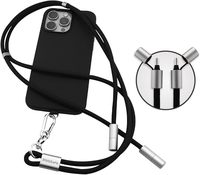 Câble de charge rapide PD 60W Type C vers C avec cordon en nylon tressé anti-perte pour téléphone