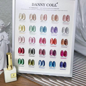 25 Colors Cat Eye UV <b>Gel</b> <b>Nail</b> Polish <b>Set</b> 15ml with Curing Lamp Magnetic Soak Off Custom Logo Free Sample Salon <b>Gel</b> Kit - Product Image 1
