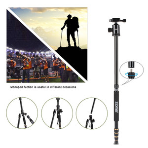 Zomei Z668 Professional <strong>Camera</strong> 4 <strong>Sections</strong> Aluminum Alloy <strong>Tripod</strong> Manufacturer - Product Image 5
