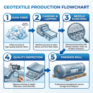 <span class=keywords><strong>Géotextile</strong></span> imperméable <span class=keywords><strong>pour</strong></span> le <span class=keywords><strong>drainage</strong></span> des toits verts et l'étanchéité des sous-sols de bâtiments - Product Image 4