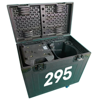 Lyres 295W 14R de haute qualité, projecteur à faisceau mobile Sharpy, avec flight case, double prisme, pour scène, DJ et discothèque, bon prix