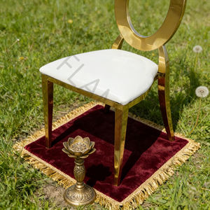 Chaises <span class=keywords><strong>de</strong></span> banquet dorées en forme <span class=keywords><strong>de</strong></span> O, design empilable, en cuir PU, Bjflamingo, vente chaude, <span class=keywords><strong>pas</strong></span> <span class=keywords><strong>cher</strong></span> - Product Image 2