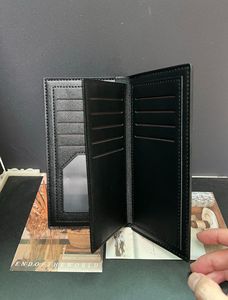 Nouveau Portefeuille Porte-cartes <span class=keywords><strong>de</strong></span> visite et <span class=keywords><strong>de</strong></span> crédit long en cuir PU grain litchi, fin, avec pince à billets et logo personnalisé 2026 - Product Image 5