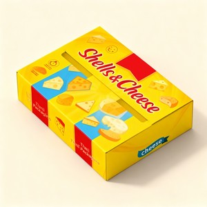 Biểu Tượng Tùy Chỉnh Thực Phẩm Cấp Cmyk In Bao Bì Thực Phẩm Hộp Cookie Hộp Giấy Vỏ Và Pho Mát Hộp - Product Image 4