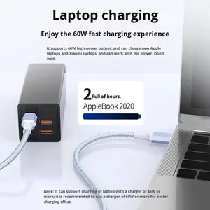 Cable USB-C Corto <span class=keywords><strong>de</strong></span> Fábrica OEM ODM <span class=keywords><strong>de</strong></span> 0.1/0.2/0.3m, Carga Rápida PD <span class=keywords><strong>de</strong></span> 60W, Cable Dual Tipo-C <span class=keywords><strong>de</strong></span> 50cm para Huawei, <span class=keywords><strong>iPhone</strong></span> 17, Samsung, Uso <span class=keywords><strong>en</strong></span> Automóvil - Product Image 3