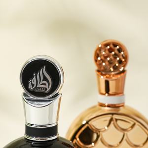 Venta al por mayor logotipo personalizado de lujo escamas de pescado apariencia oro Crimp pulverizador Parfum 100mL botella de Perfume de vidrio vacía recargable - Product Image 5