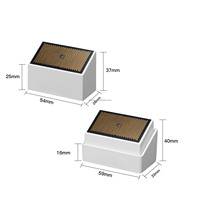 Capteur intelligent Tuya Zigbee 2-en-1 de luminosité et de détection de pluie, détecteur de gouttes de pluie