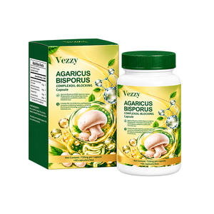 Capsules Complexes d'Agaricus Bisporus OEM/ODM – Formule Botanique Bloquant l'Absorption des Huiles – Complément Alimentaire Quotidien pour Adultes – Soutien Nutritionnel - Product Image 1