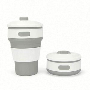 <b>Reusable</b> Silicone Coffee <b>Cups</b> for Adults - Portable and Sustainable Drinkware - Product Image 2