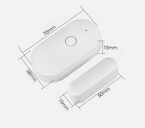 Tuya thông minh Wifi cửa/cửa sổ mở cảm biến không dây liên lạc cảm biến báo động tuya Wifi Cảm biến cửa cho báo động nhà - Product Image 2