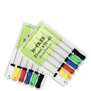 UM 牙科器械根管锉 - K/H 扩管器 Vdw 不锈钢牙髓治疗镍钛发动机用旋转锉 - Product Image 3