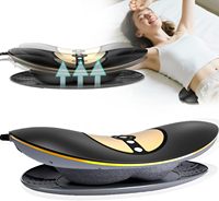 Appareil de traction lombaire électrique Alphay, masseur lombaire chauffant et vibrant pour le soutien de la colonne vertébrale et des muscles