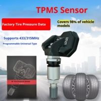 Sensor Launch TPMS 03 315 433MHz Sistema de Monitoreo de Presión de Neumáticos (TPMS) 2 en 1 Compatible con 30 °   Ajustable