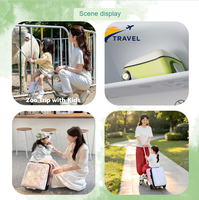 Sac de poussette multifonctionnel 20 pouces, valise de voyage pour étudiants avec serrure pour enfants