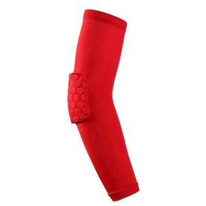 Manchon de protection professionnel pour bras, cyclisme, baseball, anti-collision nid d'abeille, support de coude pour jeunes, basketball - Product Image 5