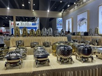 Chauffe-plats Buffet Chef Ensemble de vaisselle Chauffe-plats pour traiteur Plat de service