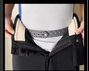 Cintura in silicone per tenere la camicia in posizione, cintura invisibile per camicia, cintura da arbitro, in gomma siliconica sicura sulla pelle, morbida, flessibile e resistente - Product Image 2