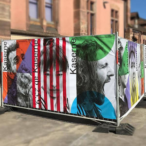 Баннеры большого размера высокого качества, уличный дизайн, дуплекс, печать логотипа, рекламные струнные флаги, разноцветные флажки на заказ - Product Image 6