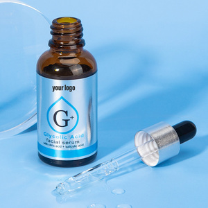 Sérum Visage Personnalisé avec Logo, à la Niacinamide, <span class=keywords><strong>Solution</strong></span> <span class=keywords><strong>Peeling</strong></span> Chimique Anti-Âge pour l'Acné, Éclaircissant, Peau Rugueuse, Soin à l'Acide Glycolique - Product Image 2