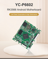 Placa Base Portworld RK3566 de Cuatro Núcleos A55 con Memoria RAM DDR4 para Estación de Trabajo