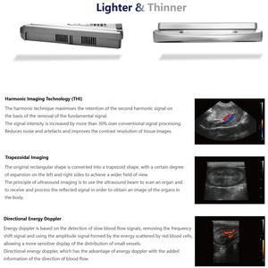 Appareil d'échographie vétérinaire portable Scanner d'échographie médicale pour animaux de compagnie Équipement de clinique vétérinaire - Product Image 5
