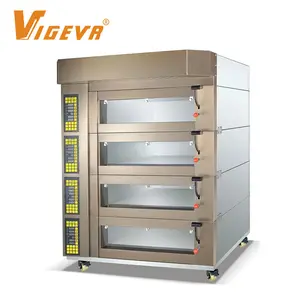 Igevr-Equipo de horneado industrial, horno eléctrico de gas comercial, tostadora de pan