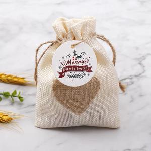 Étiquettes carrées en papier pour boîte cadeau, parfaites pour les cadeaux en forme de cube, efficacité uniforme de la <span class=keywords><strong>ligne</strong></span> d'assemblage de l'emballage de Noël - Product Image 6