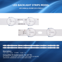 Tira de luces LED de retroiluminación, accesorio para televisor 32D3653DB 32S3653DB VES315WNDS-2D-R0 02 Innotek 32 "NDV REV0.0 JL.D320B1235-078CS-C
