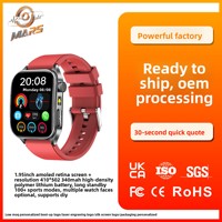 Nuevo Reloj Inteligente E810 con Pantalla AMOLED Cuadrada, ECG, Fisioterapia Láser, Examen Físico Micro, Examen de Lípidos en Sangre, Ácido Úrico, Salud