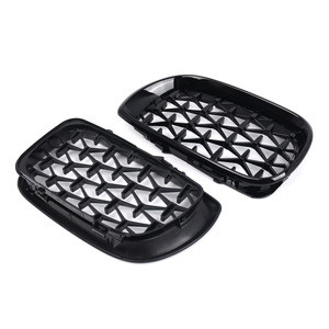 Parrilla delantera estilo Meteor Diamond para BMW Serie 3 E46, de plástico ABS, para actualización o reequipamiento. - Product Image 4