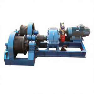 Cabrestante eléctrico de 40 toneladas para remolque de albuques con airbags, grúas para embarque en aguas marinas y transporte de contenedores - Product Image 3