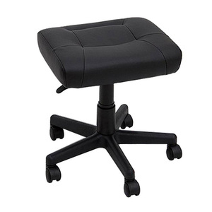 Taburete Giratorio con Altura Ajustable, Doble Uso como Reposapiés y Silla <span class=keywords><strong>de</strong></span> Maquillaje para <span class=keywords><strong>Oficina</strong></span>, Hogar, Descanso para Almuerzo - Product Image 5