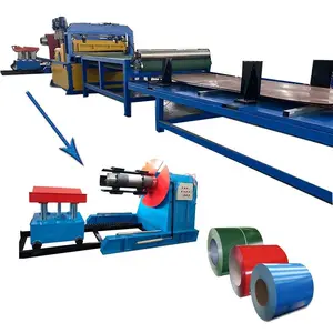 Schneide maschine Coil Slitting Line Zum Verkauf Steel Strip Metal Galvani zed Coil Stahl Aluminium Coil Slitting Machine