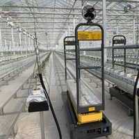 Chariot de cueillette autopropulsé électrique pour la cueillette des tomates et des fruits en serre