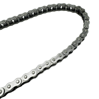 Chaîne de moto personnalisée 428H, chaîne à rouleaux de transmission de haute qualité et durable pour pièces de moto