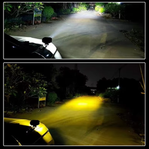 ไฟสปอร์ตไลท์ LED กำลังสูง 2 เลนส์ สำหรับรถจักรยานยนต์ รถยนต์ รถบรรทุก รถจี๊ป ATV ราคาขายส่ง - Product Image 6