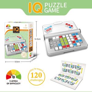 Gioco IQ Puzzle <span class=keywords><strong>rompicapo</strong></span> 3D Set per bambini pensiero logico <span class=keywords><strong>di</strong></span> formazione giocattolo educativo età 7 + <span class=keywords><strong>giochi</strong></span> <span class=keywords><strong>di</strong></span> plastica per il cervello per bambini adulti viaggio - Product Image 4